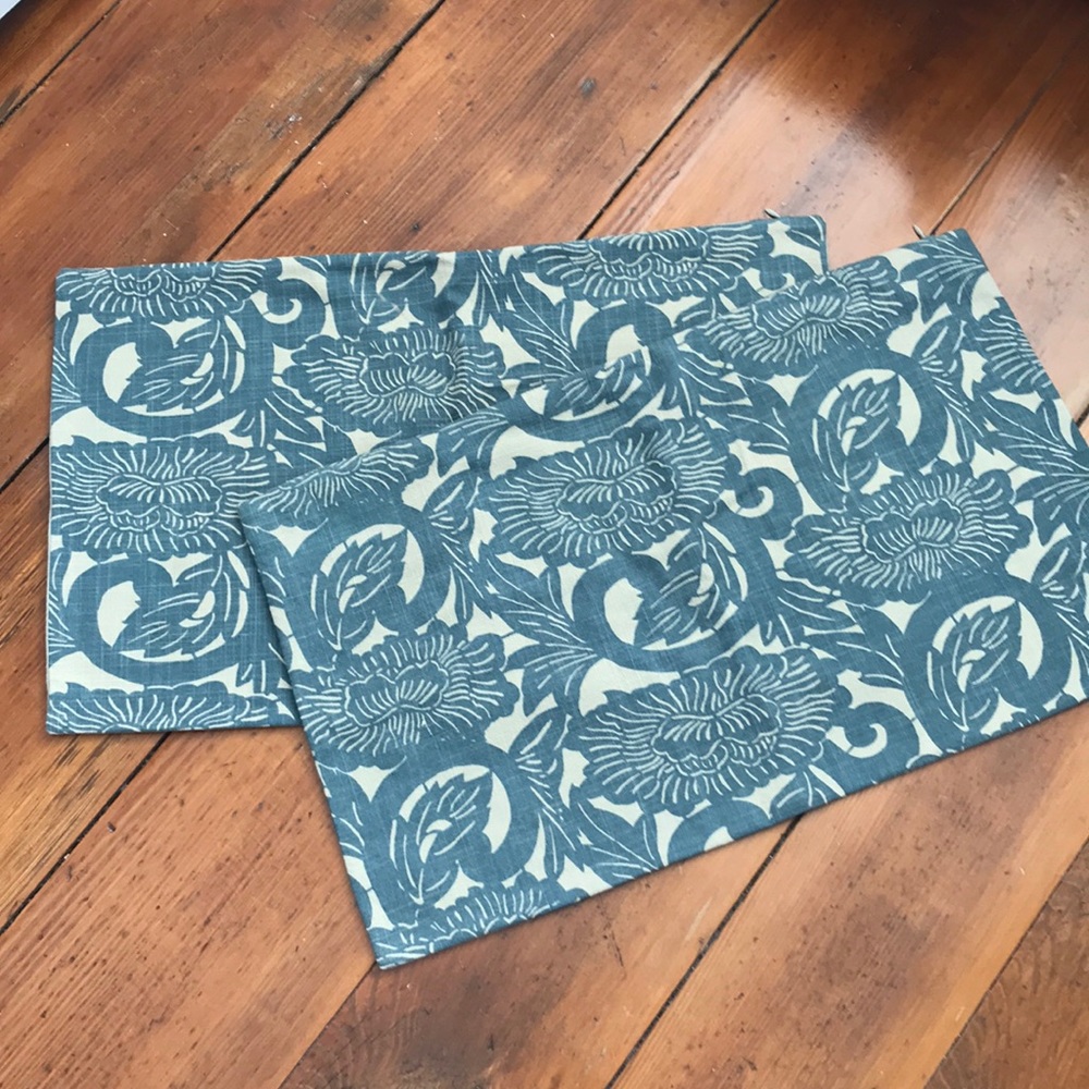 Pottery Barn Lumbar pillow covers